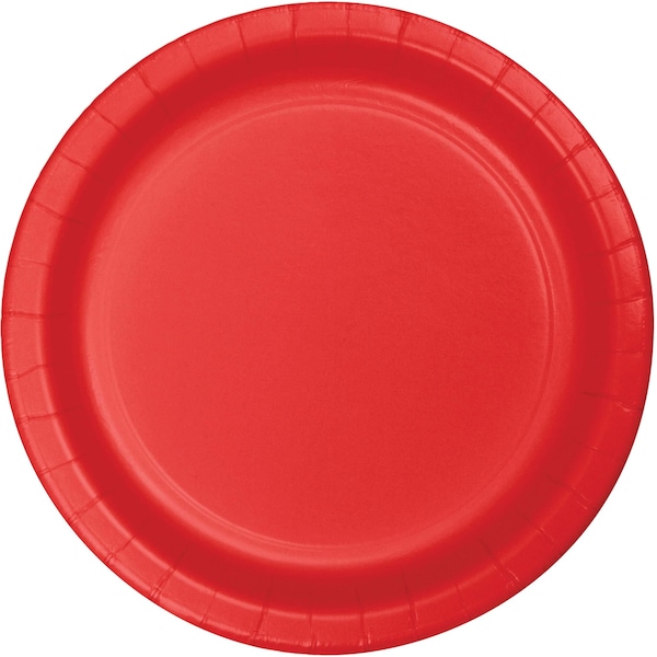 Touch Of Color White Paper Plates, 9", 900PK 483272B - main